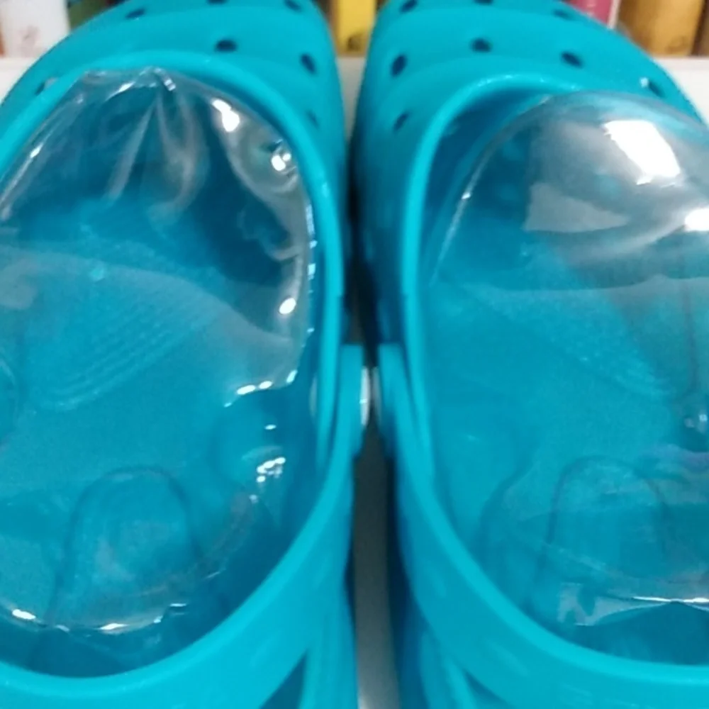 GOYOMA MEN'S CLOG OUTDOOR SANDALS - Lightweight - Teal Blue - SIZE 10 Medium NWT